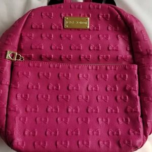 Pink mini back pack